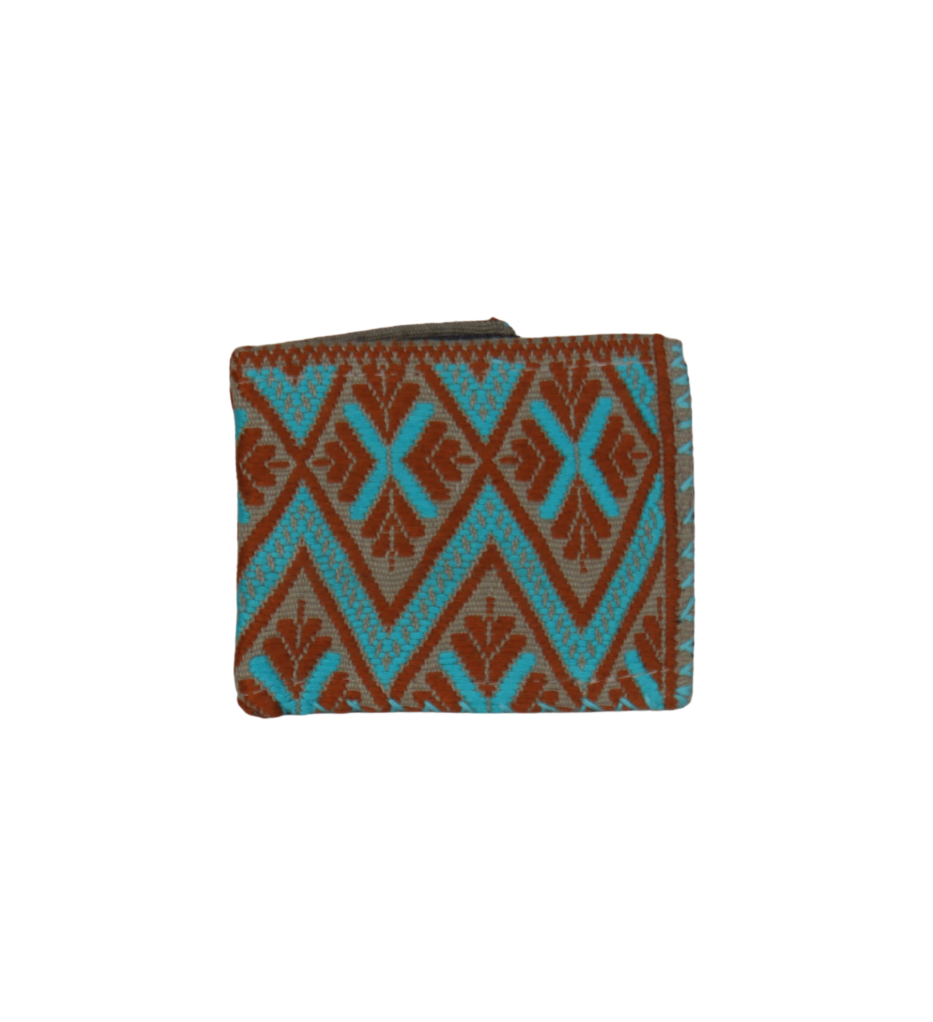 Cartera Café/Turquesa