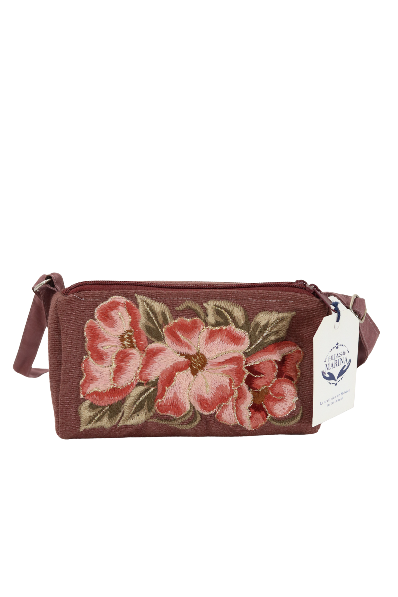 Bolsa Zinacantán Rosa