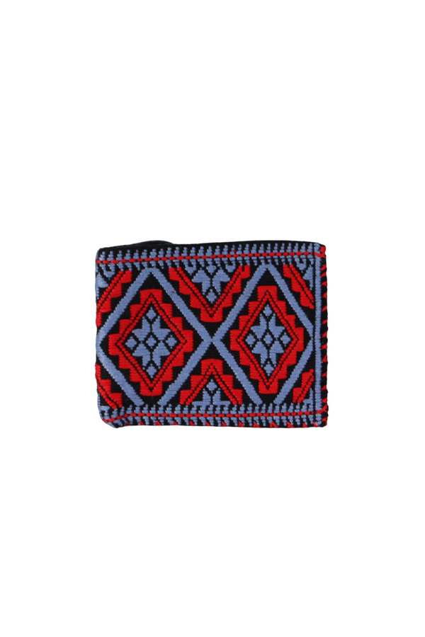 Cartera Rojo/Azul