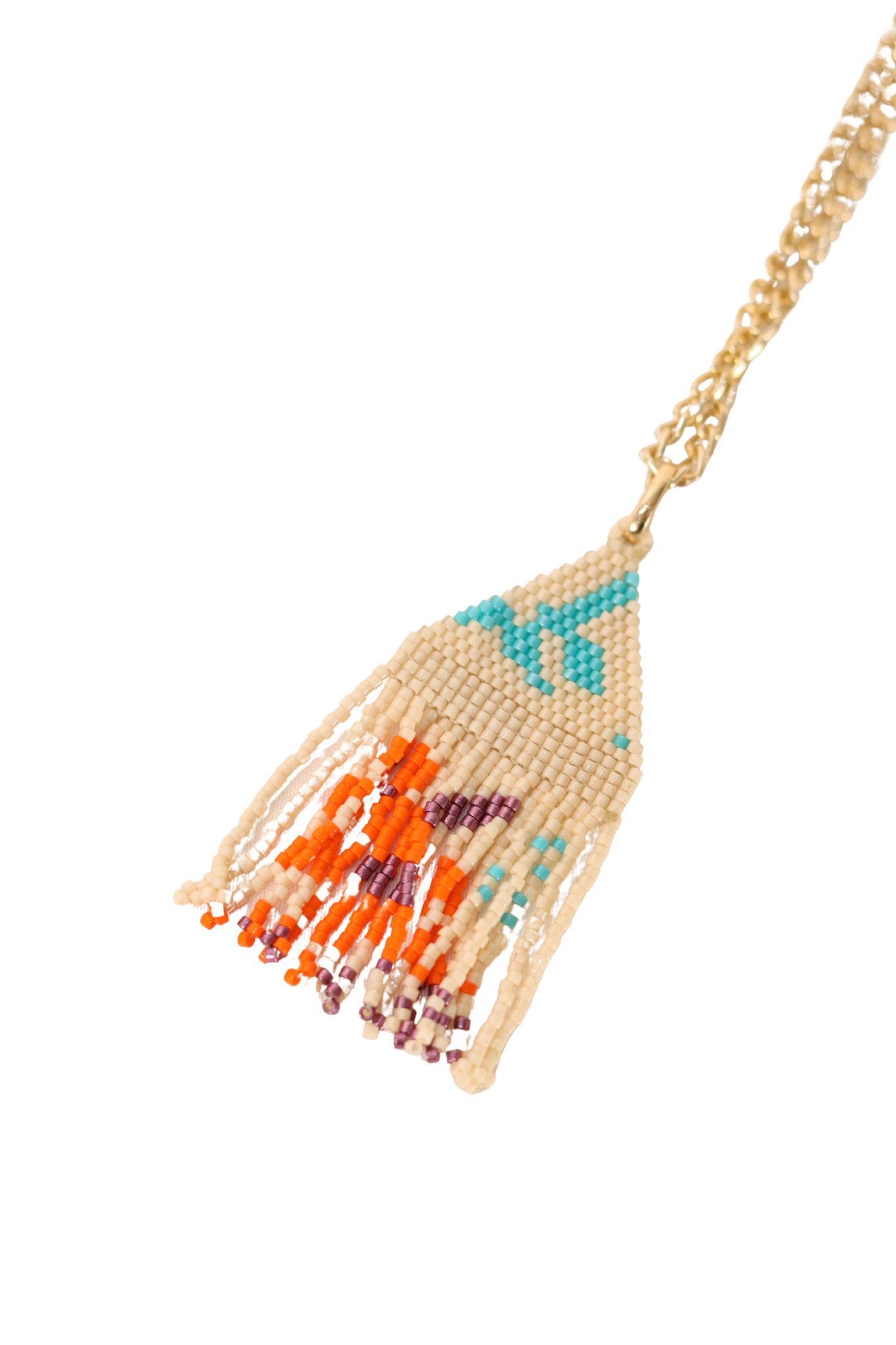 Collar Triangulo de colores