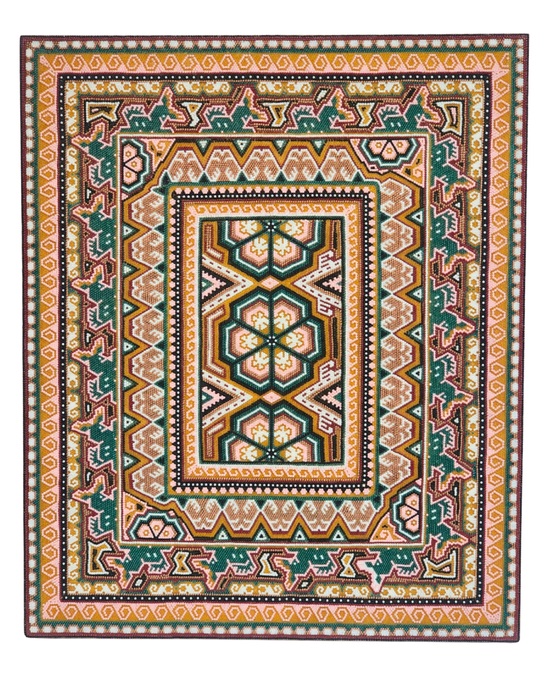 Cuadro Wixárika Cosmovisión