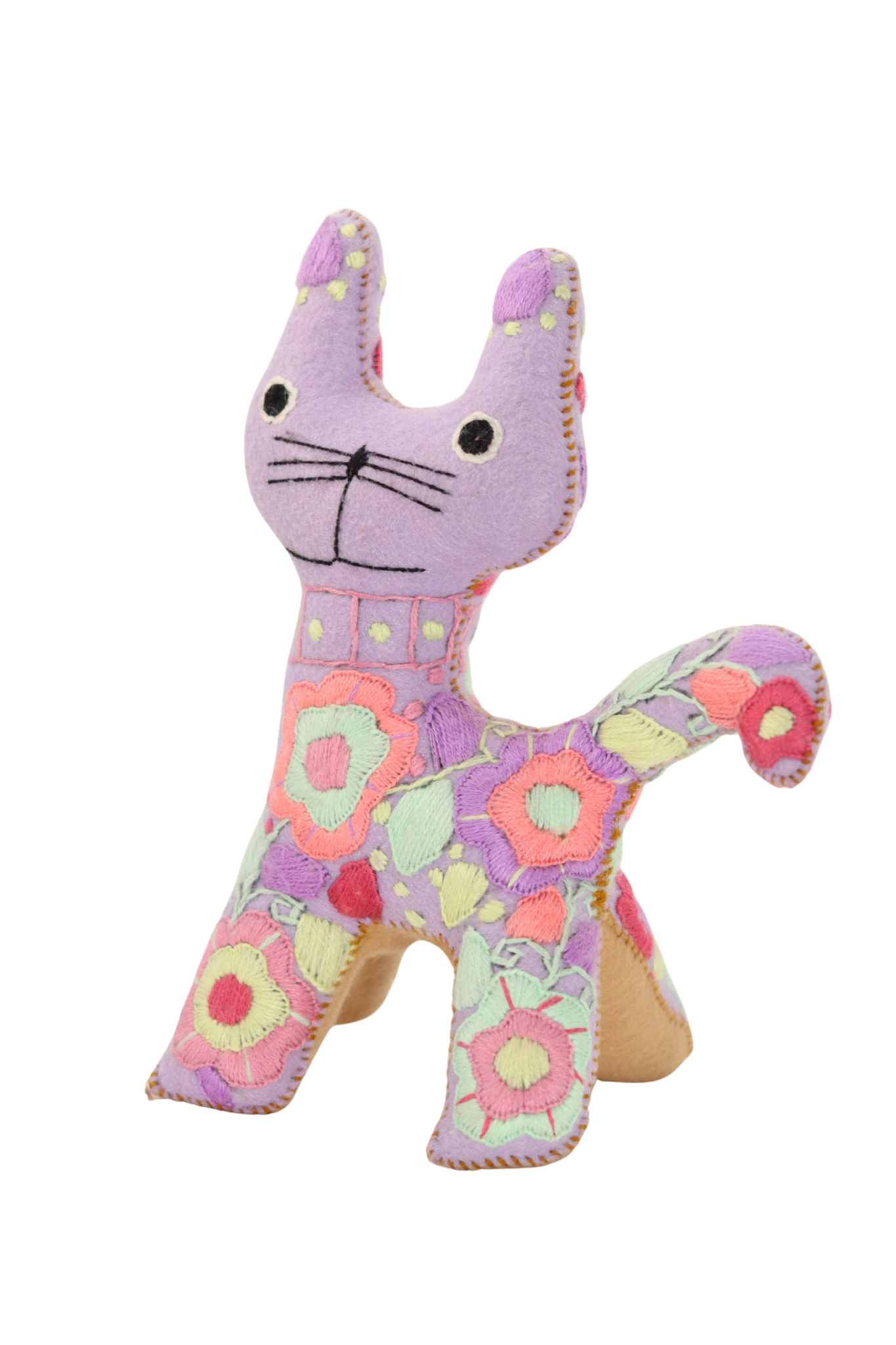 Gato bordado