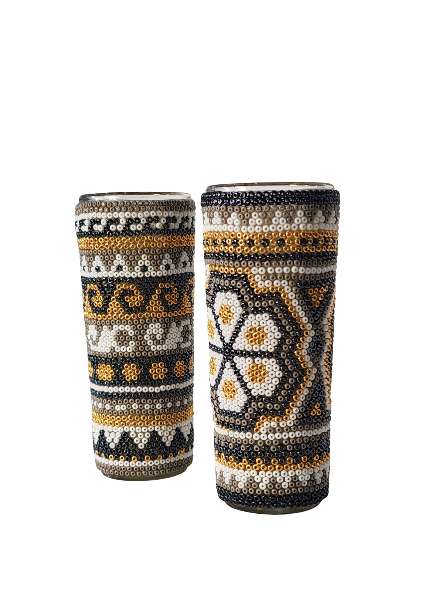 Par de caballitos Dorado