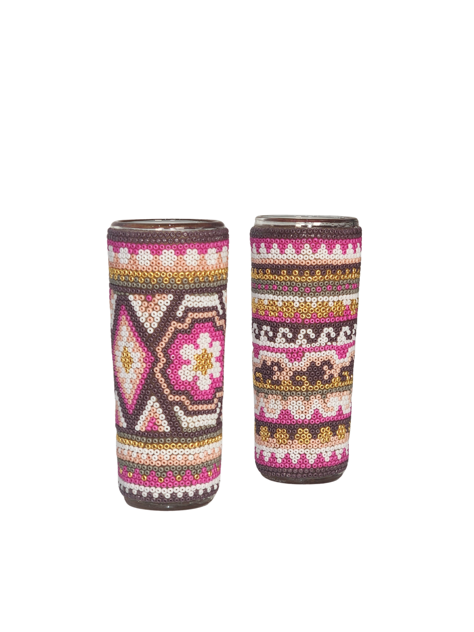 Par de caballitos Rosa